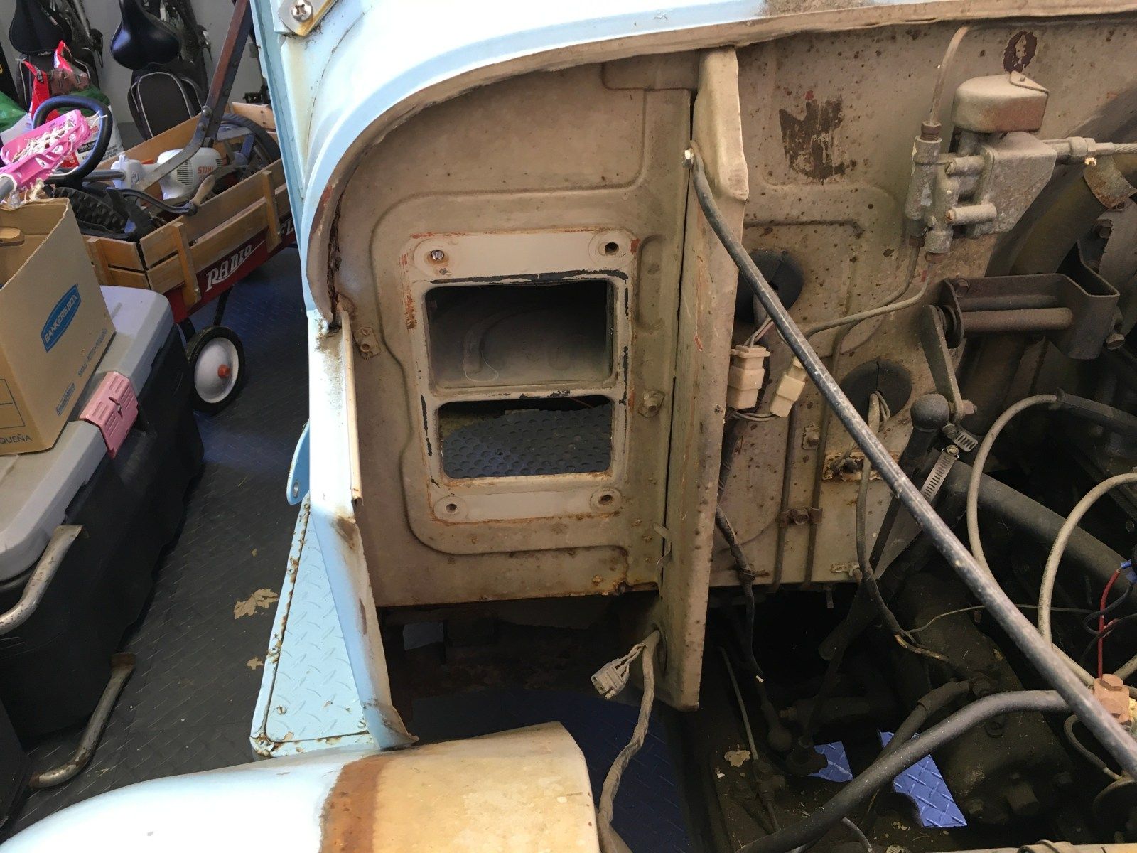 Removed Heater Blower